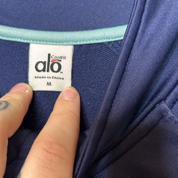 ALO Coolfit Zip Up Jacket - Picture 2 of 4